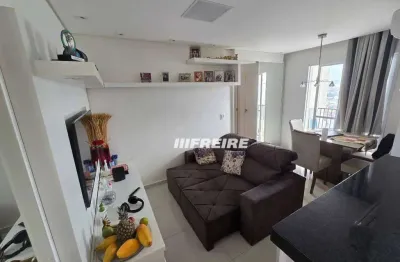 Apartamento com 2 dormitórios à venda, 50 m² por r$ 360.000 - vila sacadura cabral - santo andré/sp
