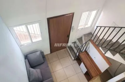 Kitnet com 1 dormitório para alugar, 30 m² por r$ 1.700,00/mês - são josé - são caetano do sul/sp