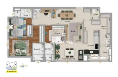Apartamento à venda, 110 m² por r$ 1.909.800,00 - santa paula - são caetano do sul/sp