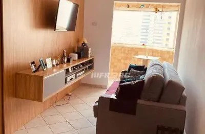 Apartamento com 1 dormitório à venda, 63 m² por r$ 290.000 - mirim - praia grande/sp