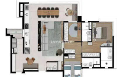 Apartamento com 3 dormitórios à venda, 123 m² por R$ 1.700.000 - Bela Vista - Osasco/SP