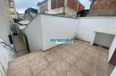 Casa com 2 dormitórios para alugar, 70 m² por R$ 3.101,47/mês - Nova Gerty - São Caetano do Sul/SP