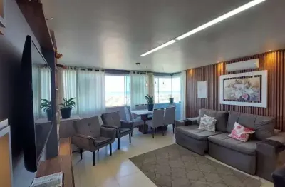 Apartamento de 02 dormitórios, mobiliado, com vista para o mar no centro de tramandaí