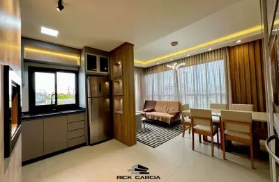 Apartamento com dois dormitórios, finamente mobiliado e decorado próximo ao mar - centro de tramandaí