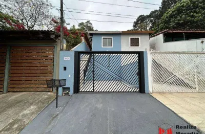 Casa com 3 dormitórios para alugar, 157 m² por R$ 5.000,00/mês - Jardim Rebelato - Cotia/SP