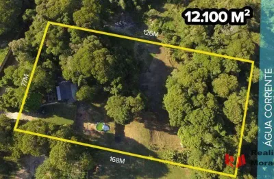 Terreno á venda de 12.100 m² - leve declive  - caucaia do alto - cotia
