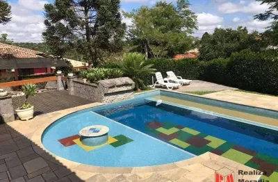 Casa térrea com 4 dormitórios à venda, 700m² por r$3.500.000 - recanto suíço - vargem grande paulista - sp