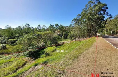 Terreno à venda, 588 m² por r$ 198.425,51 - caucaia do alto - cotia/sp