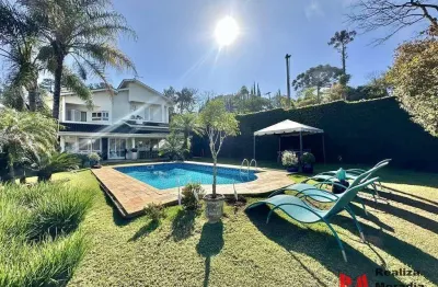 Casa com 4 dormitórios à venda, 496 m² por r$ 2.850.000,00 - vila santo antônio - cotia/sp