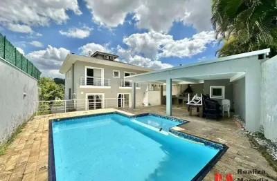 Casa com 4 quartos -3 suítes - 2 escritórios - gourmet e piscina  golf village -  fazendinha