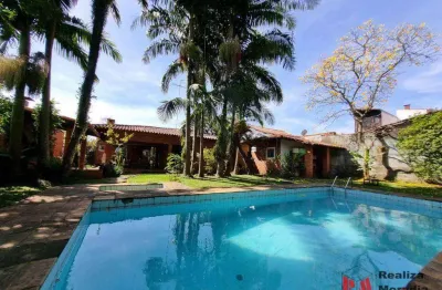 Casa terrea com 4 dormitórios, 3 suítes à venda, 350 m² por r$ 2.000.000 - jardim da glória - cotia/sp