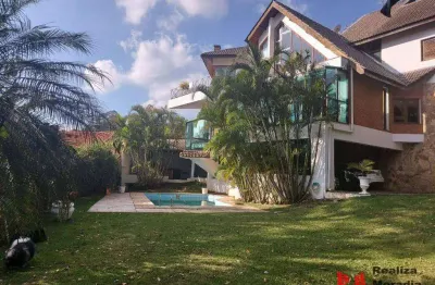Casa com 4 dormitórios - 2 suítes - varanda - piscina  -  aldeia da serra  -  barueri