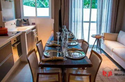 Apartamento à venda, 69 m² por r$ 682.500,00 - granja viana - cotia/sp
