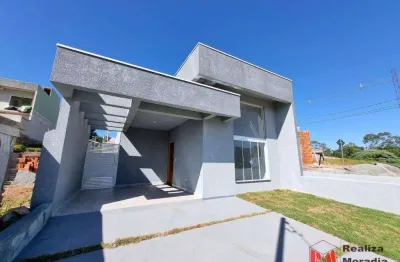 Casa terrea nova com 2 quartos à venda, 110 m² por r$ 650.000 - lago dos pássaros - cotia/sp