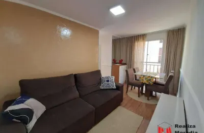 Apartamento mobiliado, dois dormitórios, jardim da glória, cotia, sp