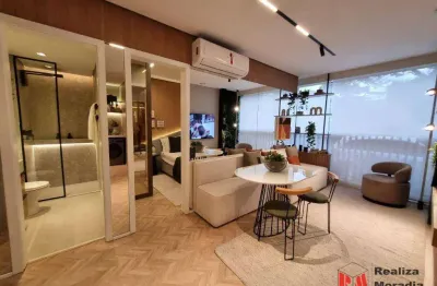 Lançamento apartamento novo com 2 quartos à venda, 43 m² por r$ 450.000 - presidente altino - osasco/sp