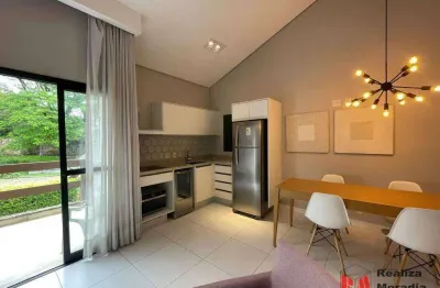 Apartamento, 30 m² - venda por r$ 479.999,00 ou aluguel por r$ 3.900,00/mês - granja viana - cotia/sp