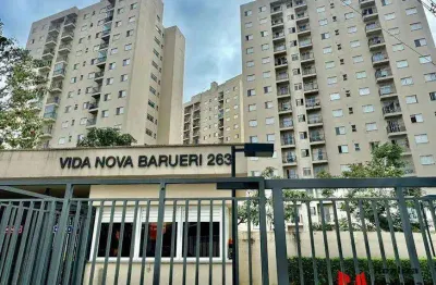 Apartamento com 2 dormitórios à venda, 60m² por r$539.990 - jardim tupanci - barueri/sp