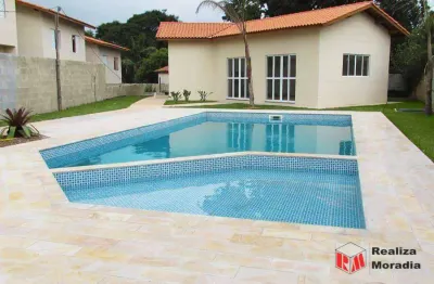 Casa sobrado com 2 dormitórios à venda, 60m² por r$259.990 - chácara real (caucaia do alto) - cotia/sp