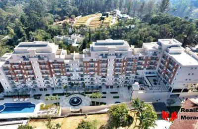 Apartamento, 44 m² - venda por r$ 530.000,00 ou aluguel por r$ 3.400,00/mês - granja viana - cotia/sp