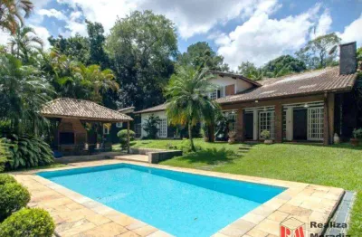 Casa com 3 dormitórios, 456 m² - venda por r$ 2.070.000,00 ou aluguel por r$ 12.384,00/mês - chácara granja velha - cotia/sp