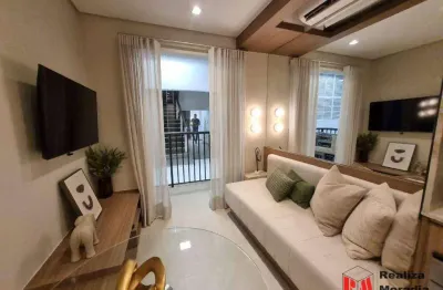 Apartamento novo com 2 dormitórios à venda, 34 m² por r$ 397.000 - butantã - são paulo/sp