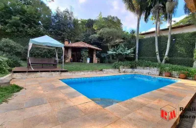 Casa com 5 dormitórios, sendo 3 suítes à venda - granja viana - cotia/sp