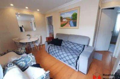 Apartamento com dois dormitórios, 3º andar, jardim da glória, cotia, sp