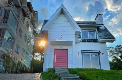 Casa em condomínio fechado com 3 quartos à venda na dos papagaios, 464, quinta da serra, canela por r$ 2.100.000