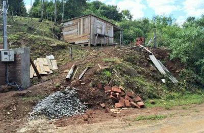 Terreno à venda na 8 de março, 33, vale dos pinheiros, gramado por r$ 398.000