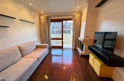 Apartamento com 2 quartos para alugar na avenida das hortênsias, 1770, centro, gramado por r$ 4.600