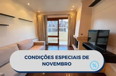 Apartamento com 2 quartos para alugar na avenida das hortênsias, 1770, centro, gramado por r$ 4.600