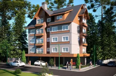 Apartamento com 2 quartos à venda na rua augusto zatti, 385, centro, gramado por r$ 1.800.000