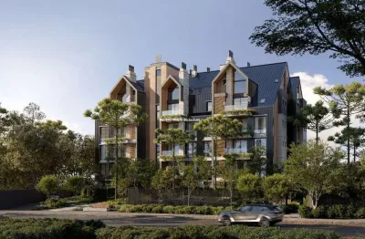 Apartamento com 3 quartos à venda na santana da boa vista, 140, bavaria, gramado por r$ 2.970.000