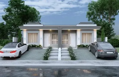 Casa com 2 quartos à venda na estr. profa. elvira apolo benetti, 8400, várzea grande 1º de maio, gramado por r$ 599.000