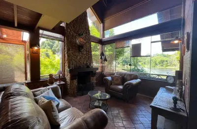 Casa em condomínio fechado com 4 quartos à venda na Laurindo Comiotto, 1391, Lagos do Bosque, Gramado por R$ 2.490.000