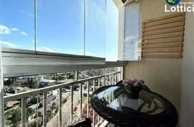 Apto andar alto, 3 dormitórios, suíte, churrasqueira e duas vagas em garagem!