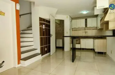 Casa em condomínio fechado com 2 quartos à venda na rua gomes freire de andrade, 616, nossa senhora das graças, canoas por r$ 295.000