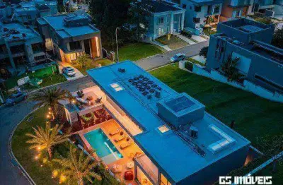 Casa com 5 dormitórios à venda, 511 m² por R$ 11.900.000,00 - Centro Comercial Jubran - Barueri/SP