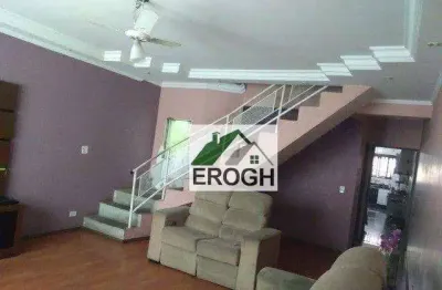 Sobrado com 3 dormitórios à venda, 335 m² por r$ 745.000,00 - assunção - são bernardo do campo/sp