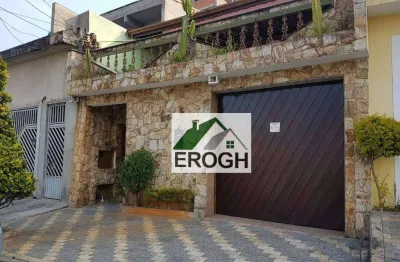 Sobrado com 3 dormitórios à venda, 201 m² por r$ 880.000,00 - jardim palermo - são bernardo do campo/sp