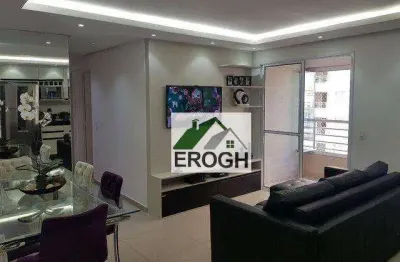 Apartamento com 2 dormitórios, condomínio marco zero, 65 m² por r$ 590.000 - rudge ramos - são bernardo do campo/sp