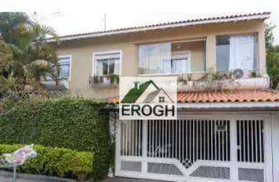 Sobrado à venda, 290 m² por r$ 1.350.000,00 - vila pires - santo andré/sp