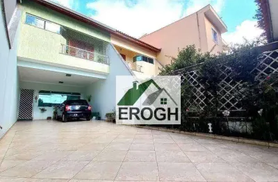 Sobrado à venda, 212 m² por r$ 1.369.000,00 - vila assunção - santo andré/sp