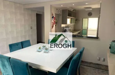 Lindo apartamento com 3 dormitórios à venda, 145 m² por r$ 1.100.000 - jardim - santo andré/sp