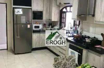 Sobrado à venda, 156 m² por r$ 848.000,00 - vila camilópolis - santo andré/sp