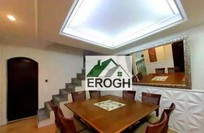 Sobrado à venda, 238 m² por r$ 1.855.000,00 - barcelona - são caetano do sul/sp