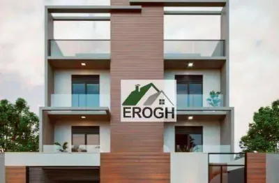 Apartamento com 2 dormitórios à venda, 118 m² por r$ 700.000,00 - campestre - santo andré/sp