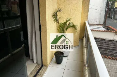 Sobrado à venda, 220 m² por r$ 960.000,00 - parque das nações - santo andré/sp