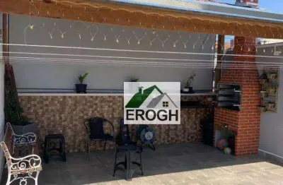 Cobertura com 2 dormitórios à venda, 120 m² por r$ 537.000,00 - campestre - santo andré/sp
